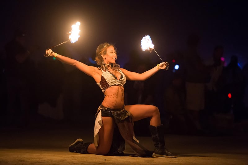 Fire Dancing Performance